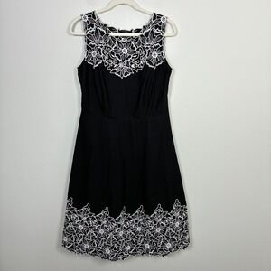 flare long dress for women Off White and Black Floral Print Maxi Dress main image 1